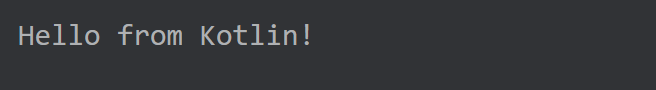 Kotlin Syntax