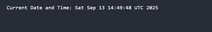 Method 1: Using the Date Class