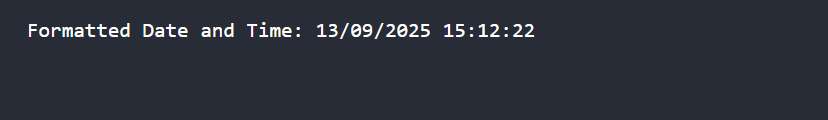 Method 3: Using Calendar with SimpleDateFormat for Custom Formatting