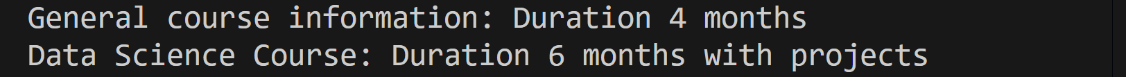 Overriding with Arguments in Python