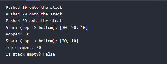 Python Stack Implementation Using Linked Lists