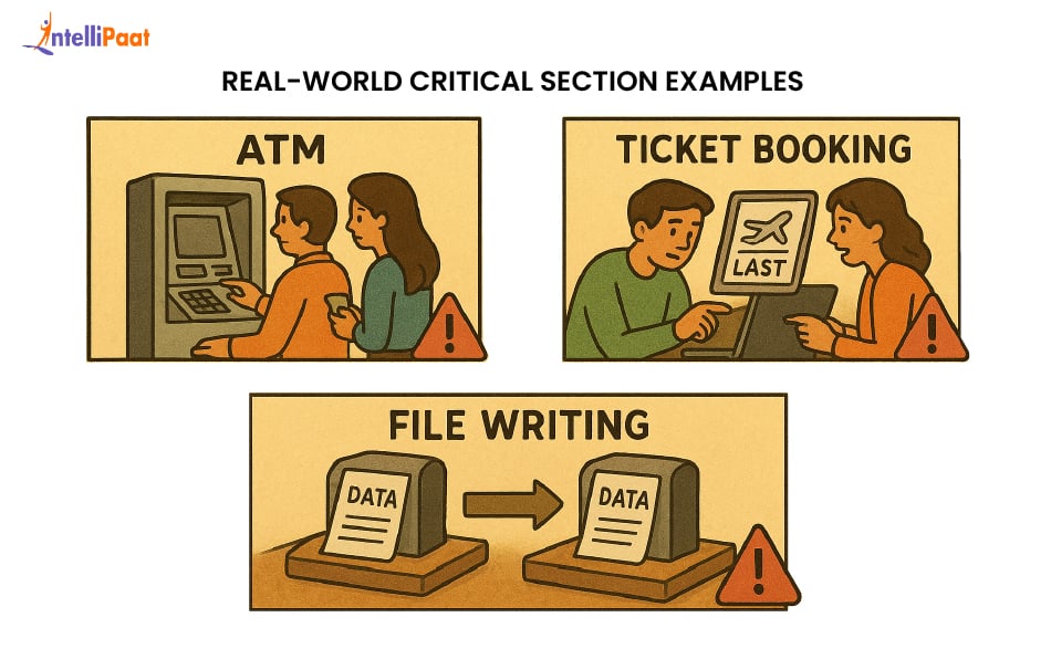 real-world critical section applications example