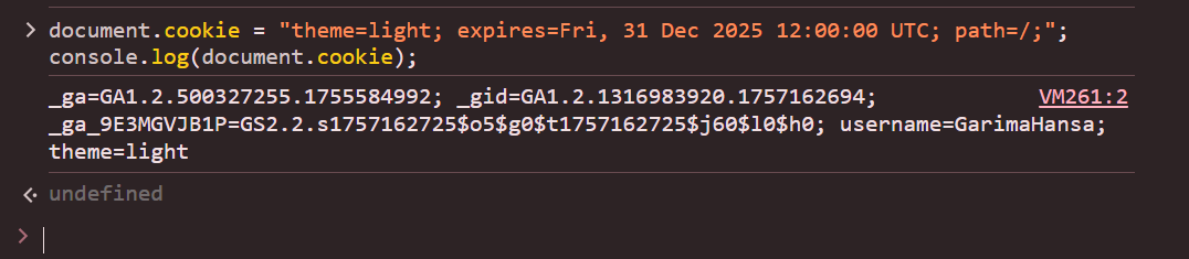 Updating a JavaScript Cookie