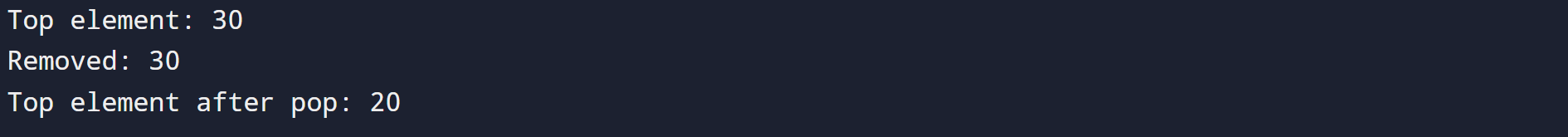 Array-Based Stack