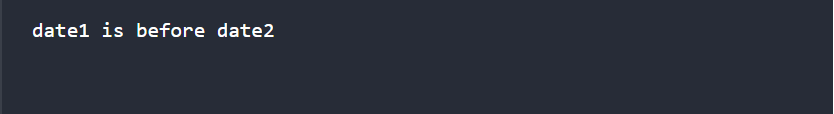 1. Using compareTo() Method