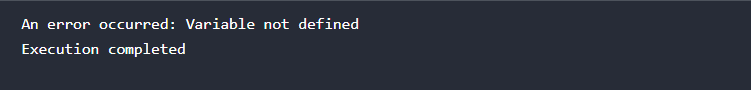 Exception Handling in Python