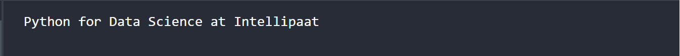 Multiline Statements in Python