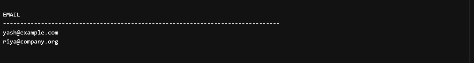  Oracle SQL Regex Functions