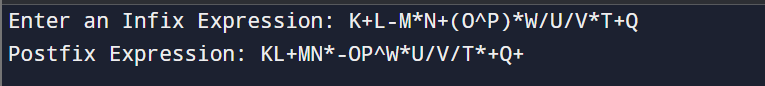 Python Program to Convert Infix to Postfix