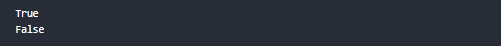 Return Type of Python isinstance()