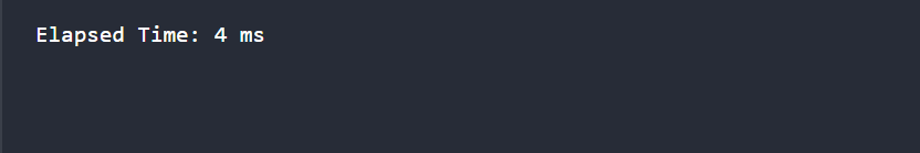 Using System.currentTimeMillis()