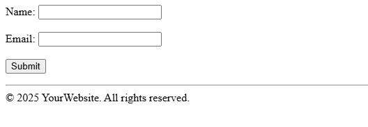 Using hr for UI and Aesthetic Separation