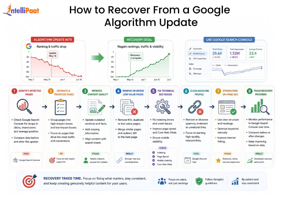 Major Google Algorithm Updates: SEO Impact and Recovery Guide
